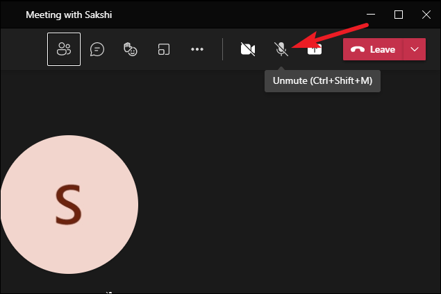How To Unmute In Microsoft Teams