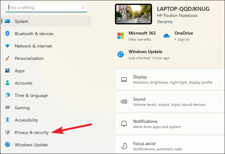 unable to enable camera in windows 11