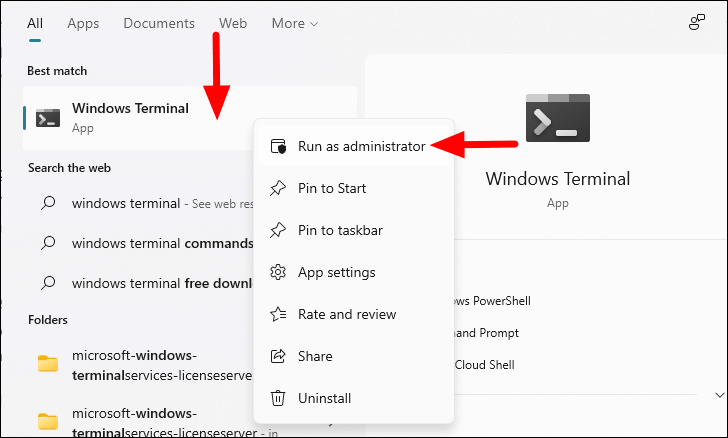 How to open Command Prompt in Windows