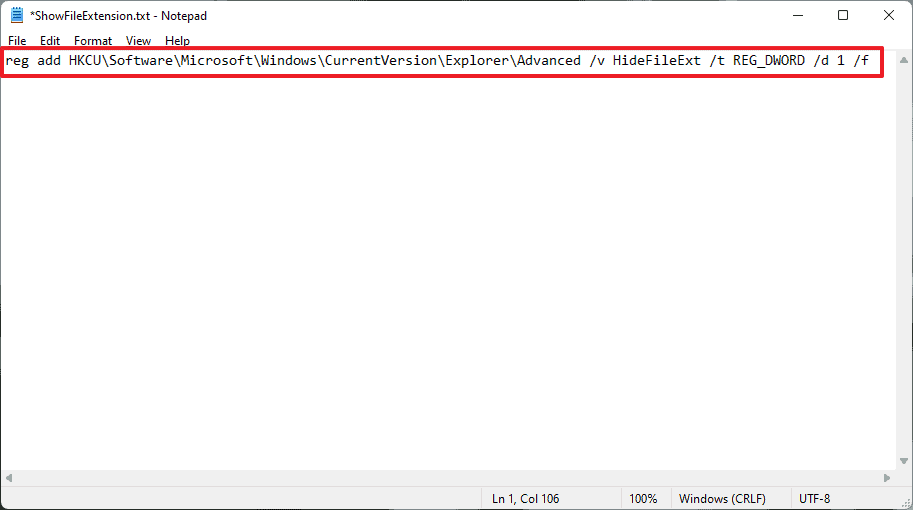 Reg add v. Отображать расширение файлов windows 11. reg delete hkcu software microsoft windows.