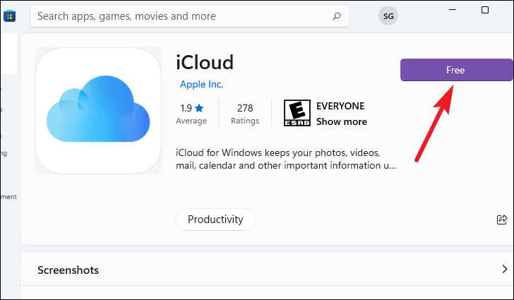 icloud program for windows