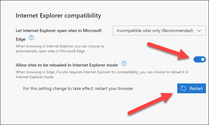 internet explorer 11 compatibility mode