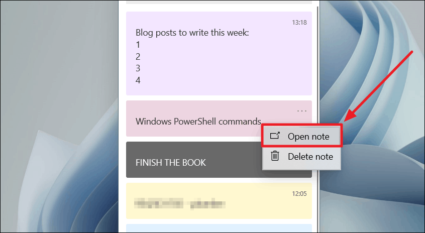 How to Create and Use Sticky Notes in Windows 11