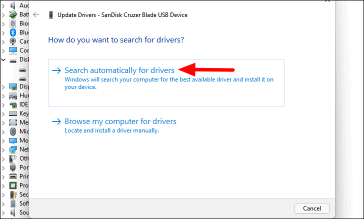 fix usb drive letter assignment