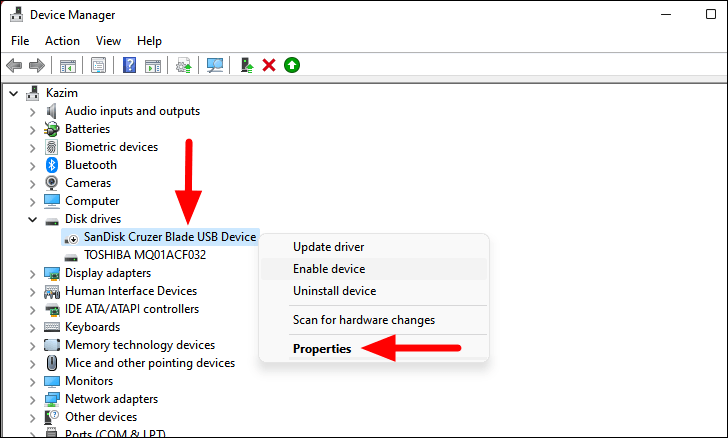 fix usb drive letter assignment