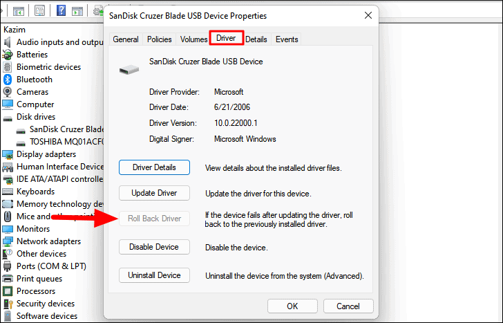 fix usb drive letter assignment