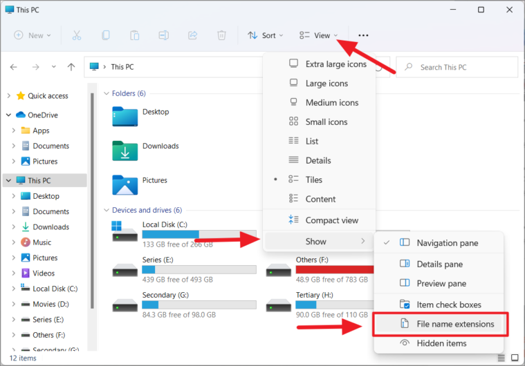 How to Change a File Extension in Windows