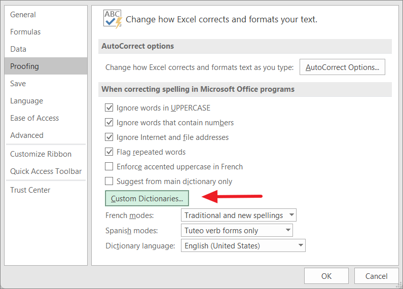 How to Spell Check in Excel
