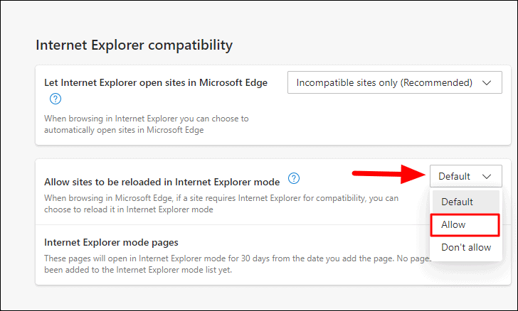 safari compatibility mode internet explorer
