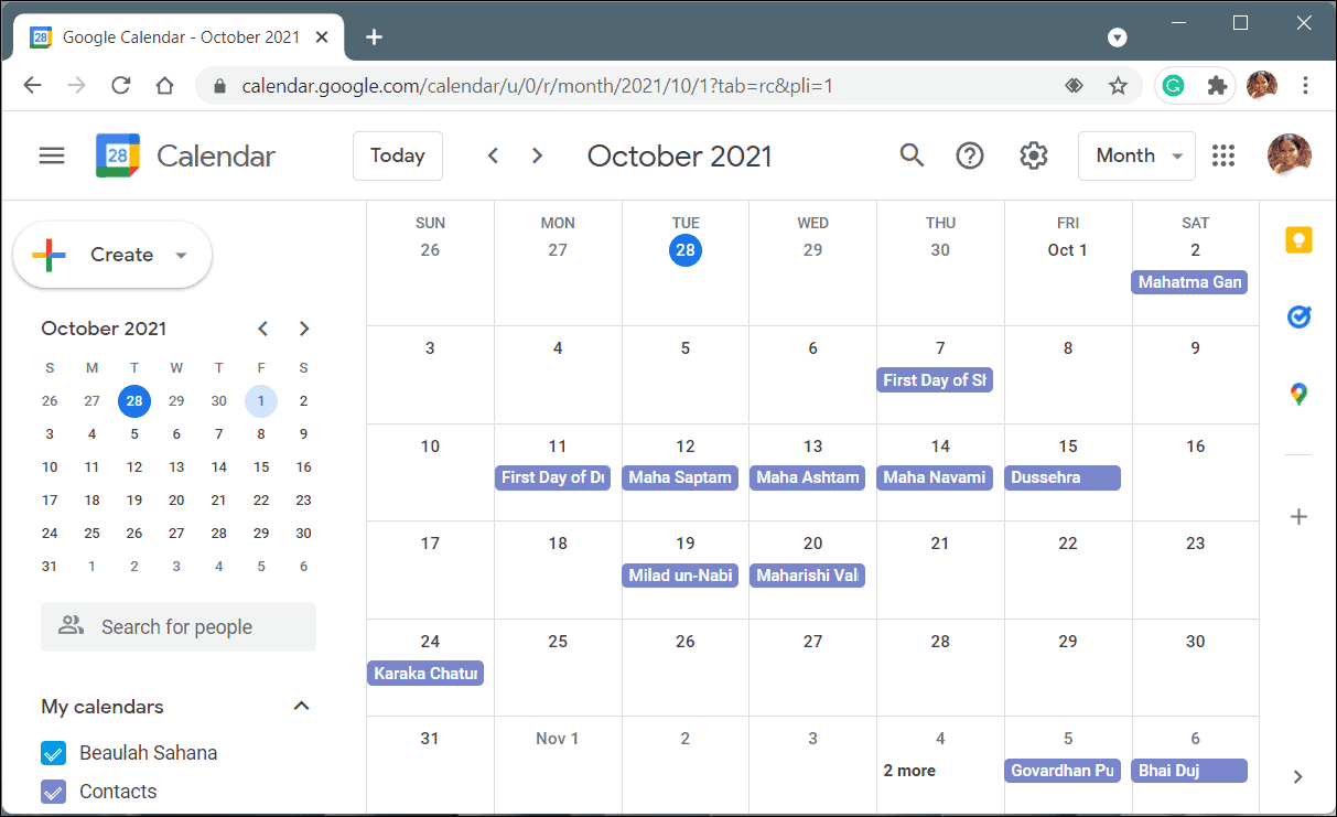 images free calendars for chrome and windows 11