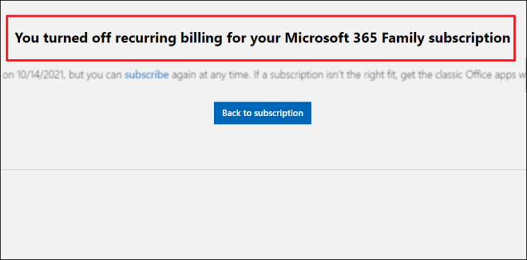 How to Cancel Microsoft Subscription