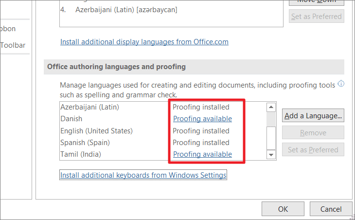 How to Change Language in Microsoft Word