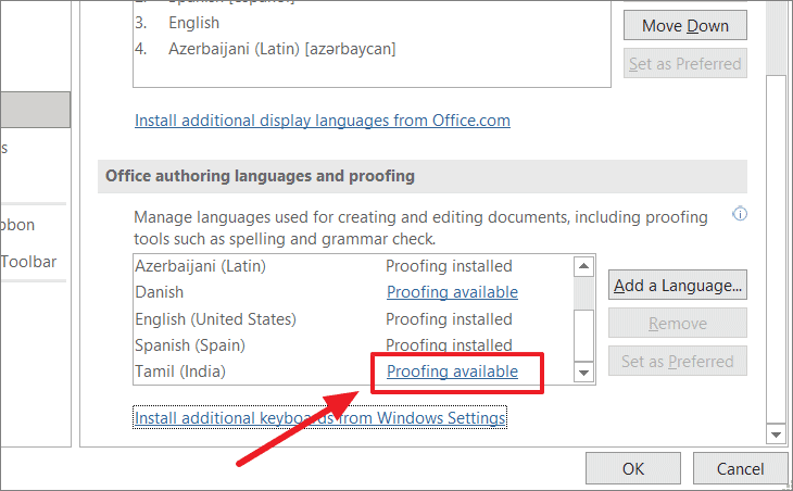 How to Change Language in Microsoft Word