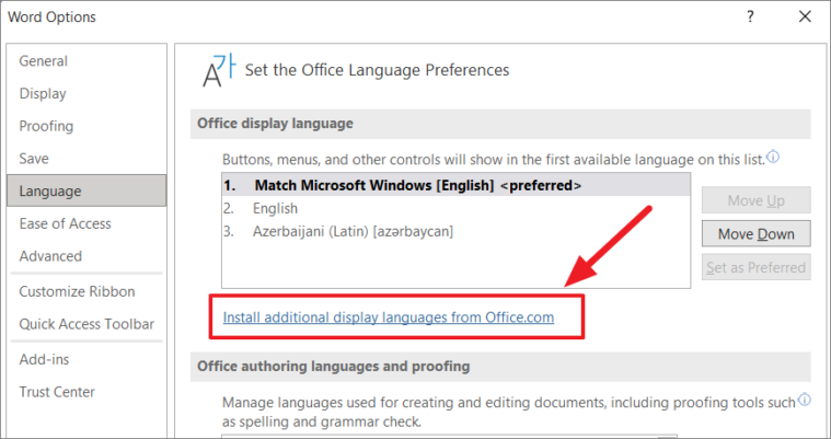 How to Change Language in Microsoft Word