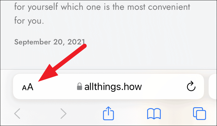 how to change safari search bar position