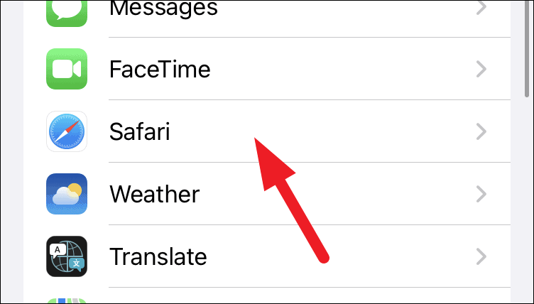 how to change safari search bar position