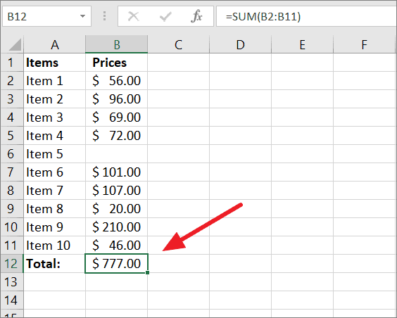 how-to-total-a-column-in-excel-use-autosum-to-sum-in-excel-earn-excel