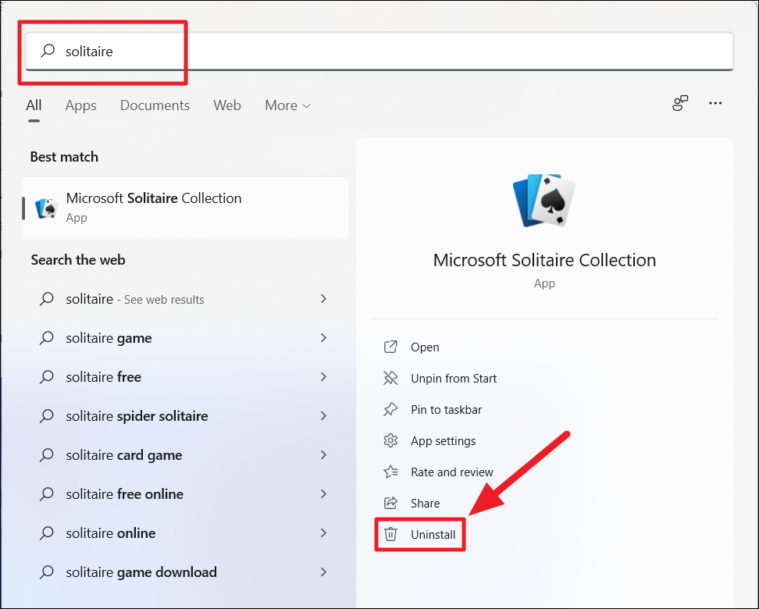 How to Uninstall Microsoft Store Games