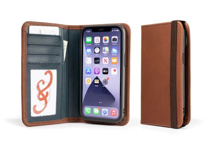 Luxury Wallet Style Premium Leather Case - iPhone Covers – JustAndBest