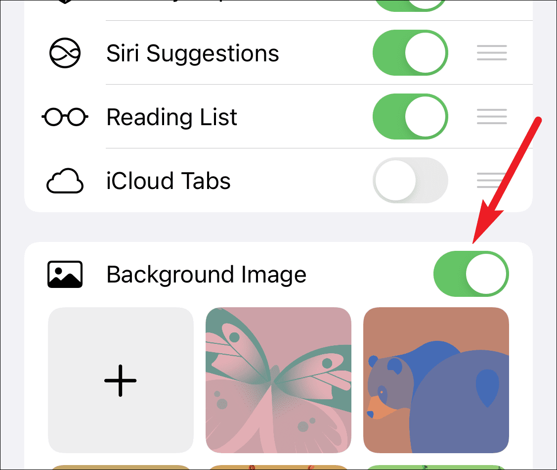 how to start page in safari