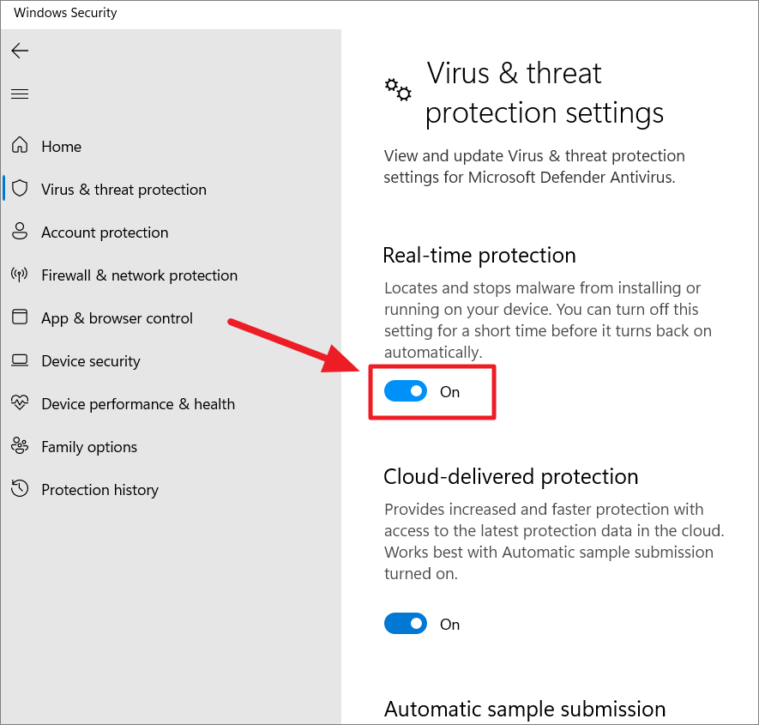 How to Enable or Disable Microsoft Defender in Windows 11