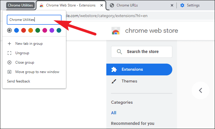 How to Create and Save Tab Groups in Chrome