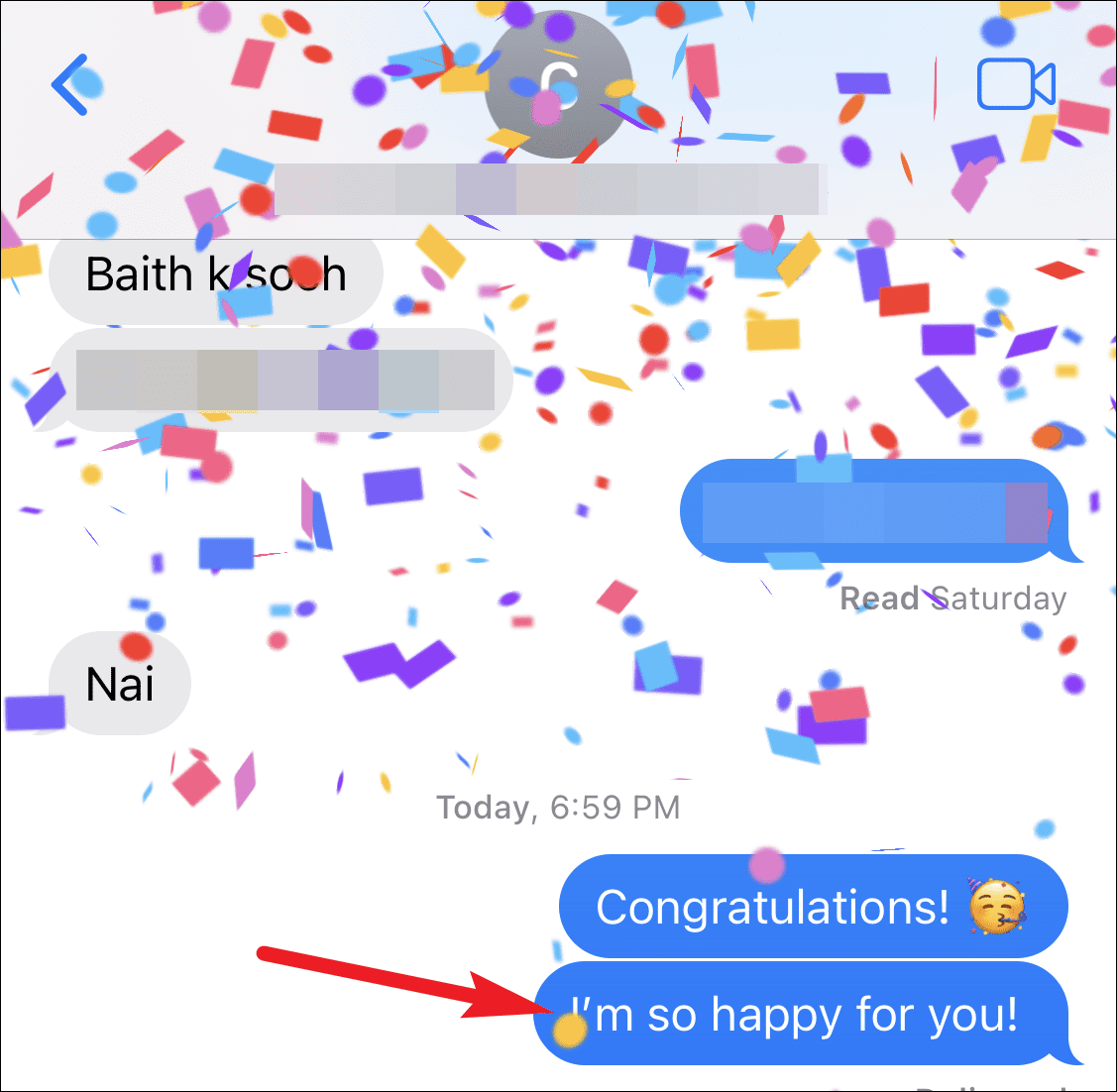 How to Send Confetti in iMessage (With Photos) - History-Computer