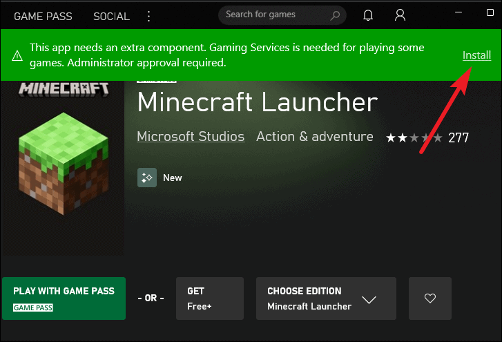 How to download Minecraft from Xbox Game Pass on PC