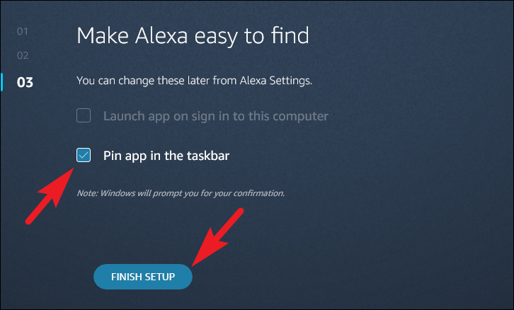 Alexa setup windows store 10