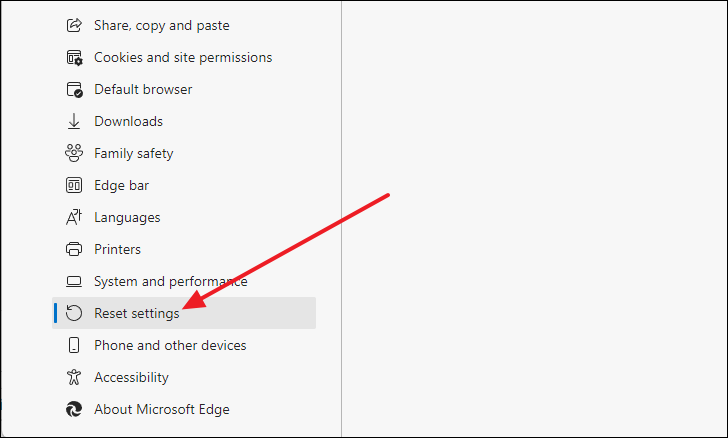 How To Reset Microsoft Edge 6903