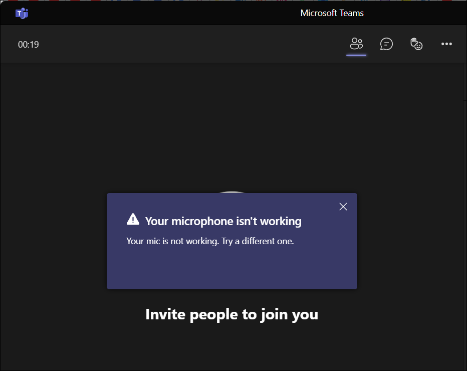 How to Fix Microsoft Teams Microphone Not Working Issue