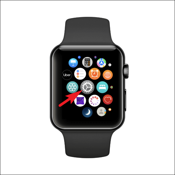 How to change settings on online iwatch