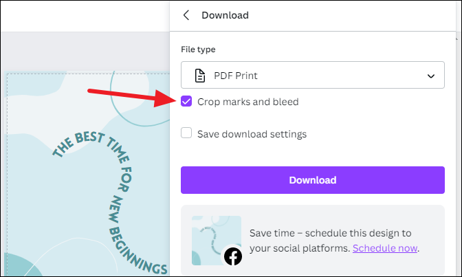 how to print presentation from canva