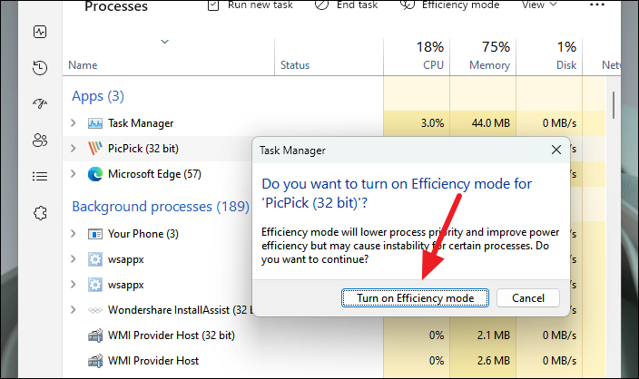 What Is Efficiency Mode In Task Manager On Windows And How To Use It