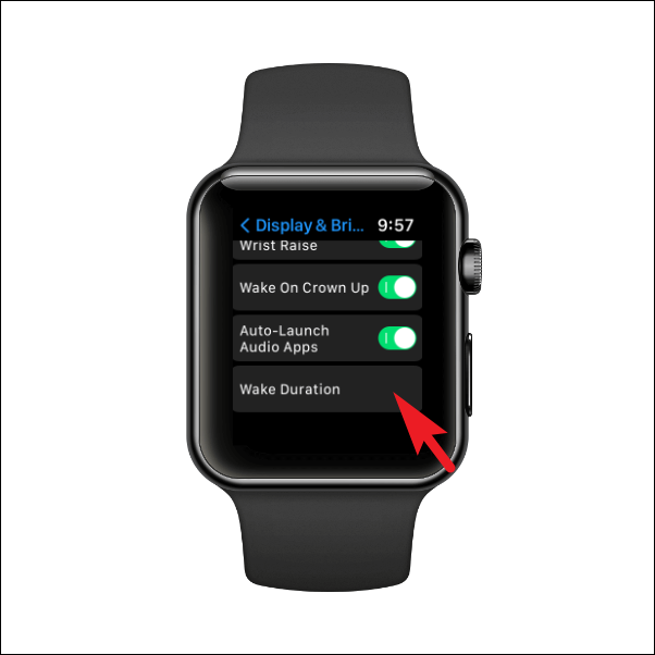 Wake on crown up best sale apple watch