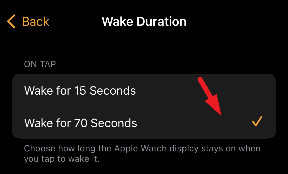 How to change wake online screen on apple watch