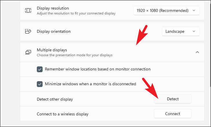 How To Fix Second Monitor Not Detected On Windows 11
