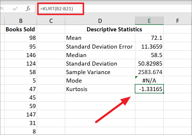 excel for statistics. ¿how to compute some descriptive statistics with case  selection? - Microsoft Community Hub