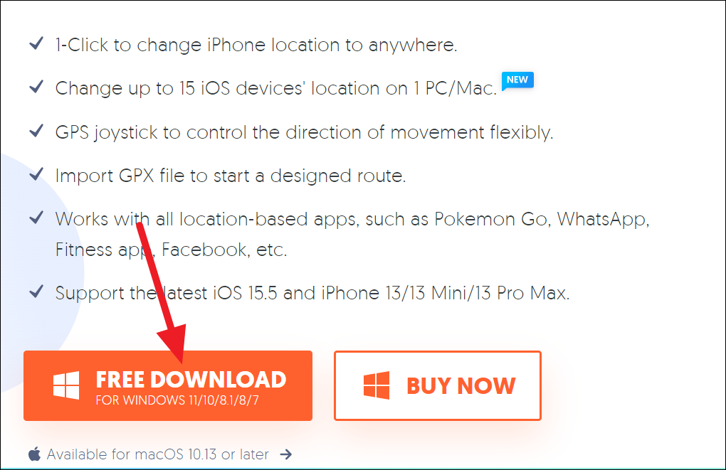 change location on safari iphone