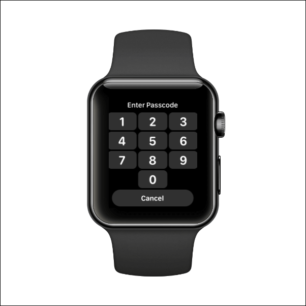 Apple watch best sale password reset