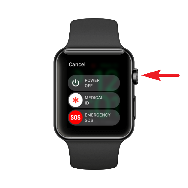 Reset button discount on apple watch