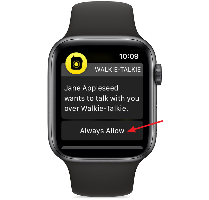 Walky store talky iwatch