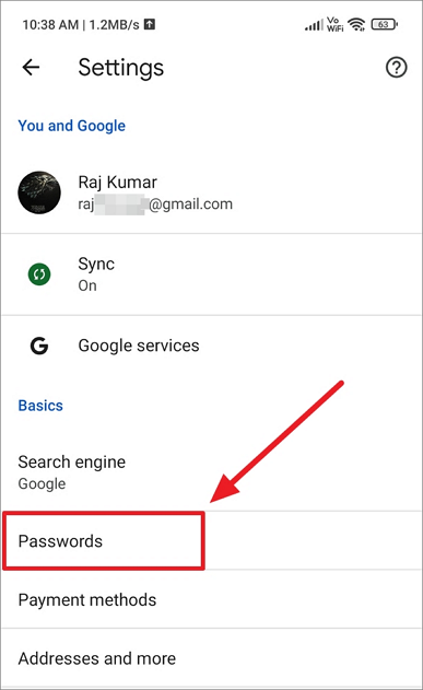 How To View Saved Passwords In Chrome On Android Phones