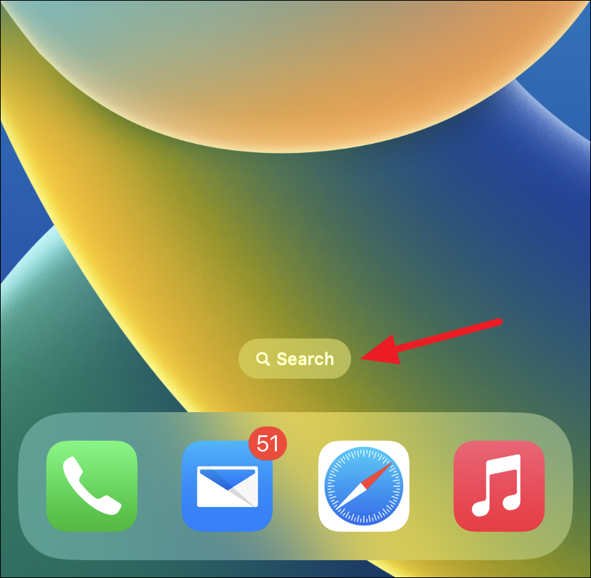 How to Remove the Search Button from Your Home Screen in iOS 16