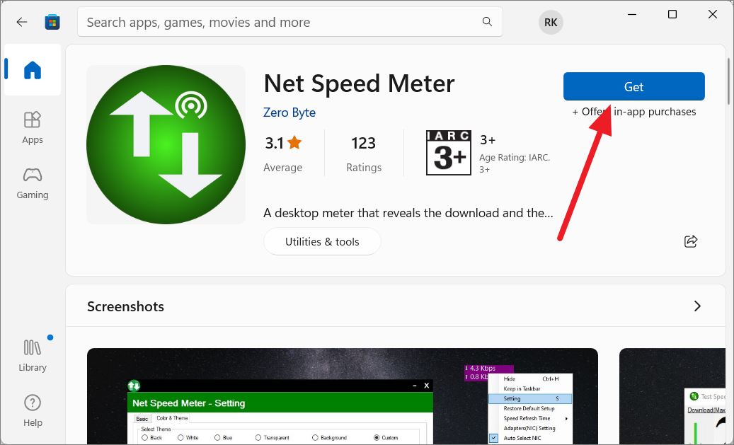 net speed meter download