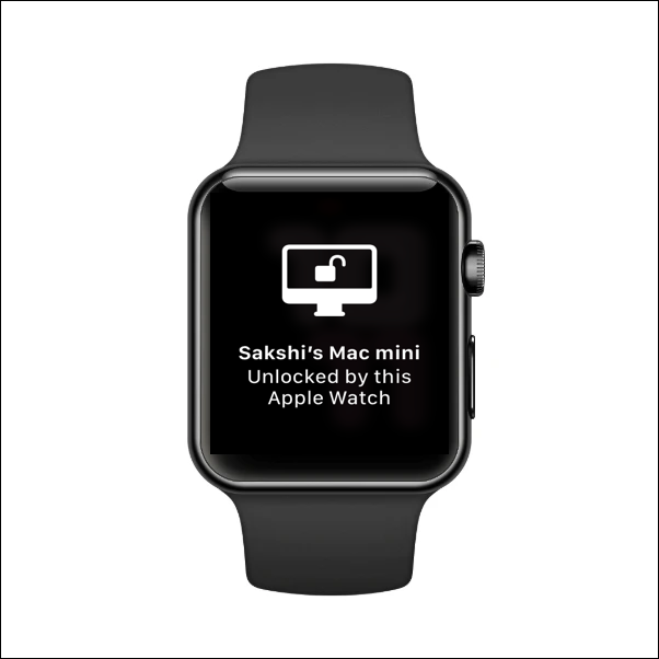 Mac mini apple watch unlock sale