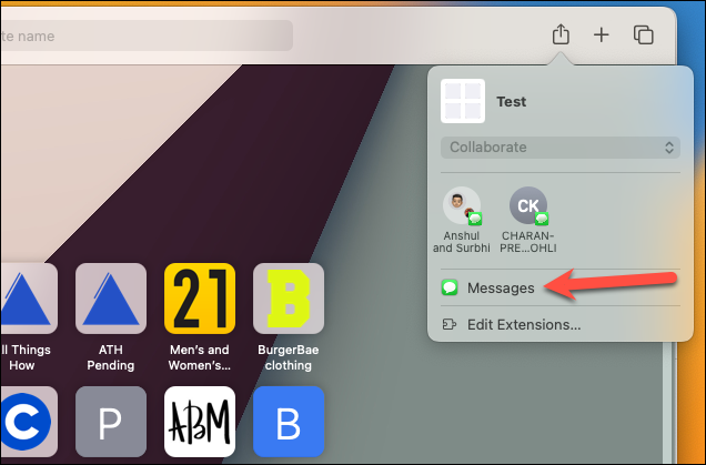 how to create tab groups safari