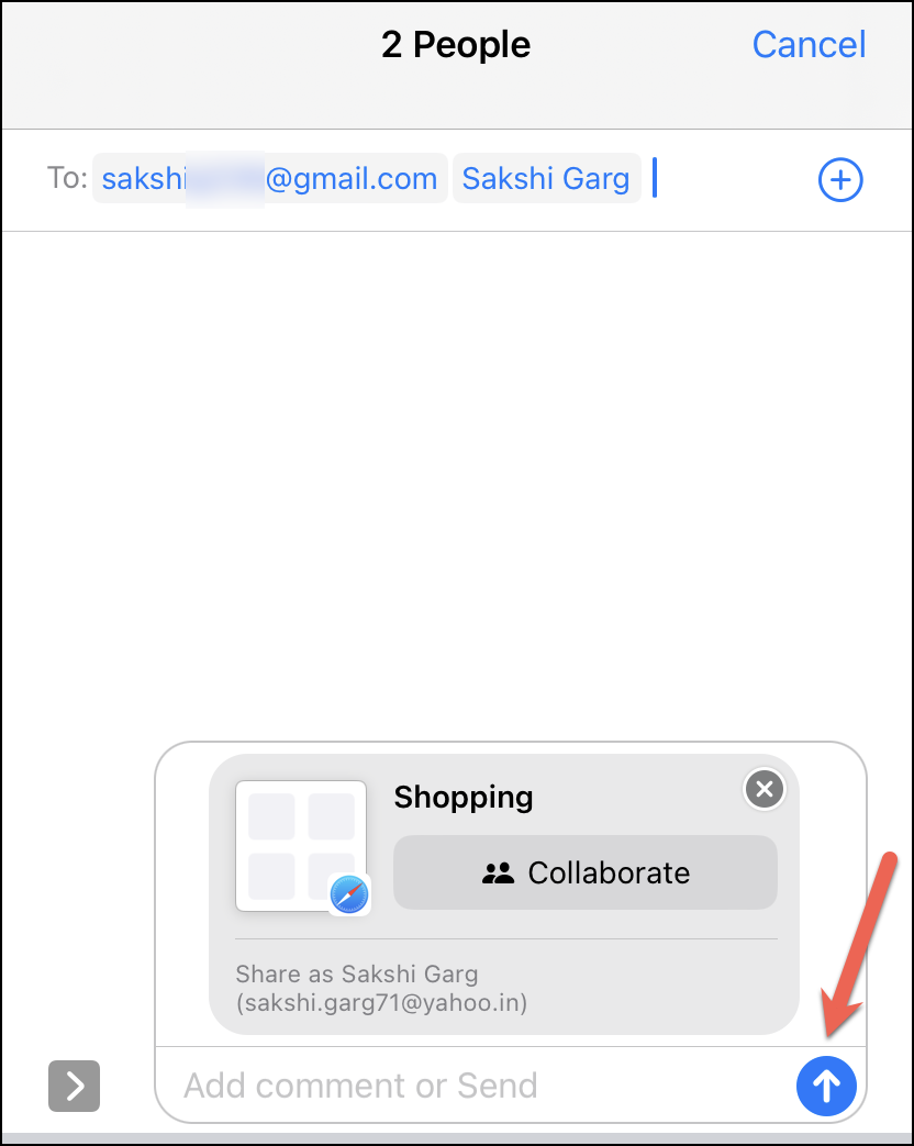 safari share tab groups between devices