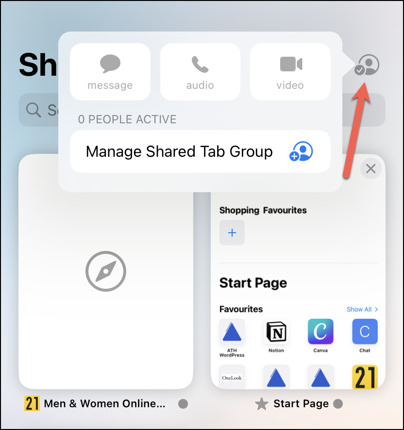 do safari tab groups sync across devices