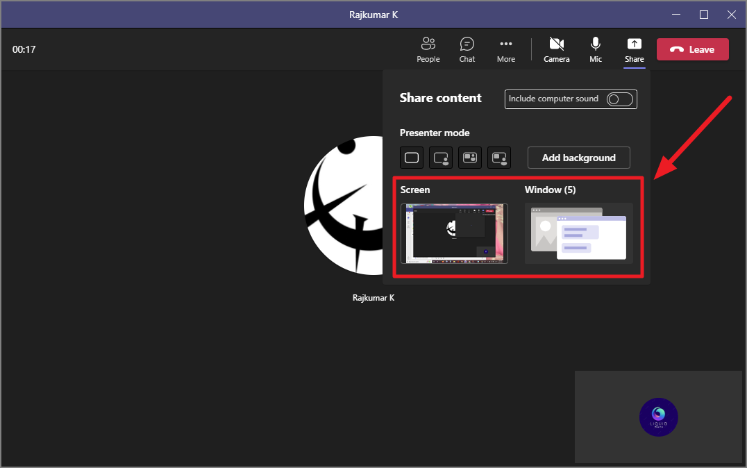 how to share your presentation on microsoft teams